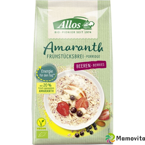 Allos Amaranth Frühstücksbrei Beeren 400g buy online