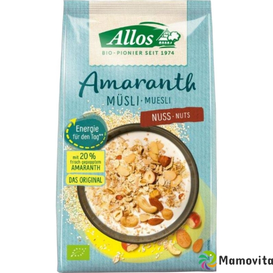 Allos Amaranth Muesli Nuss 375g buy online