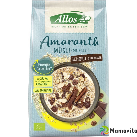 Allos Amaranth Muesli Schoko 375g buy online