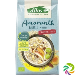 Allos Amaranth Muesli Früchte 375g