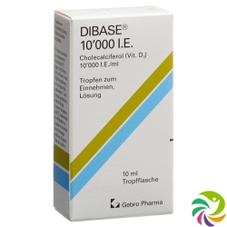 Dibase Tropfen 10000 Ie/ml Flasche 10ml