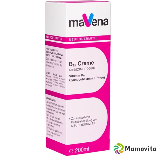 Mavena B12 Cream Tube 200ml buy online