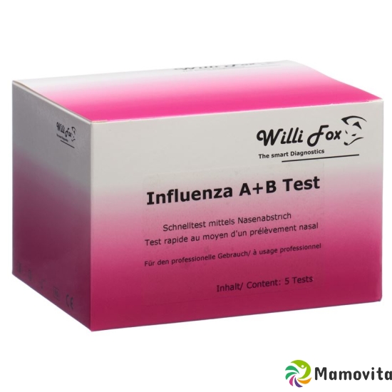 Willi Fox Influenza A & B Test 5 pcs buy online