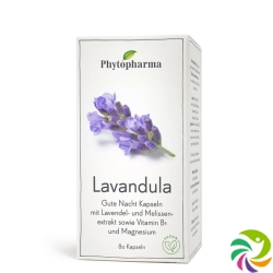 Phytopharma Lavandula Kapseln Dose 80 Stück