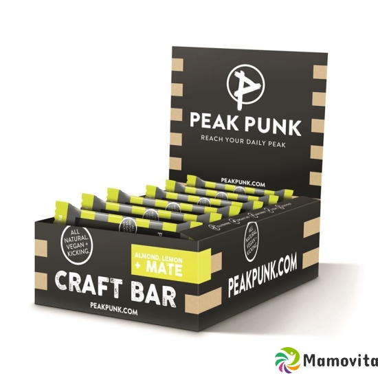 Peak Punk Bio Craft Bar Displ Almo Lem&mate 15x 38g buy online