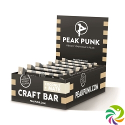 Peak Punk Bio Craft Bar Displ Coconut&mate 15x 38g