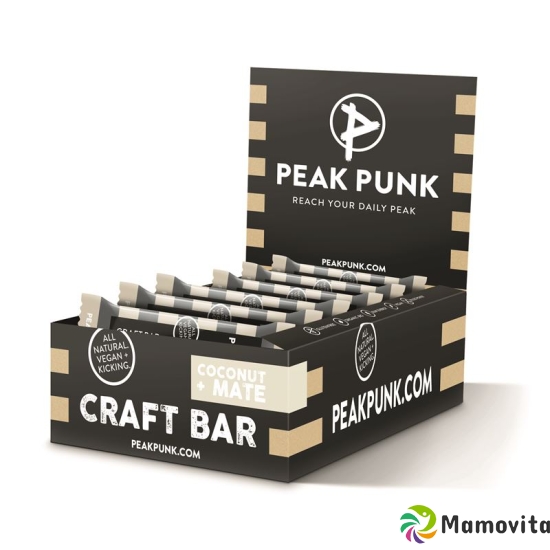 Peak Punk Bio Craft Bar Displ Coconut&mate 15x 38g buy online