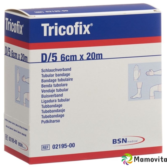 Tricofix tubular bandage size 5-6cm/20m buy online