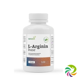 Sanasis L-arginin Base Kapseln 120 Stück