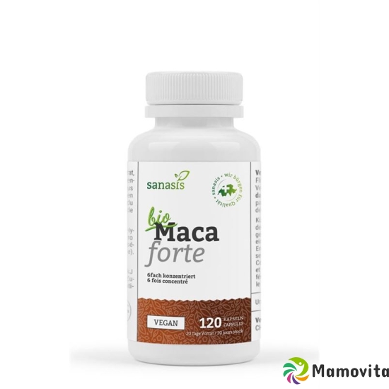 Sanasis Bio Maca Forte Kapseln 120 Stück buy online