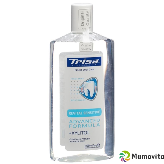 Trisa Mundspülung Revital Sensitive Flasche 500ml buy online