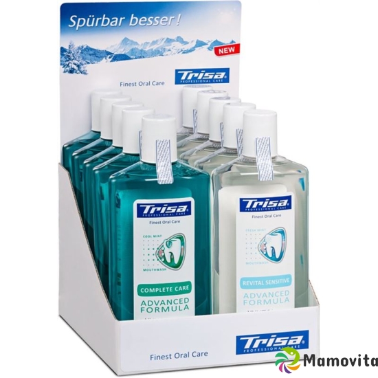 Trisa mouthwash 10 pieces display buy online