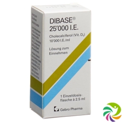 Dibase Lösung 25000 Ie Flasche 2.5ml