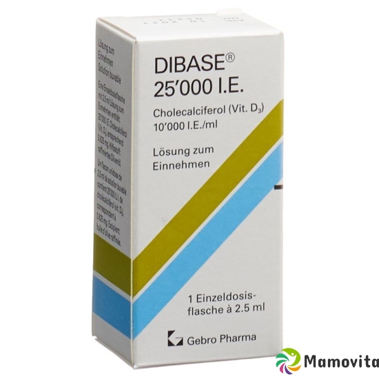 Dibase Lösung 25000 Ie Flasche 2.5ml buy online