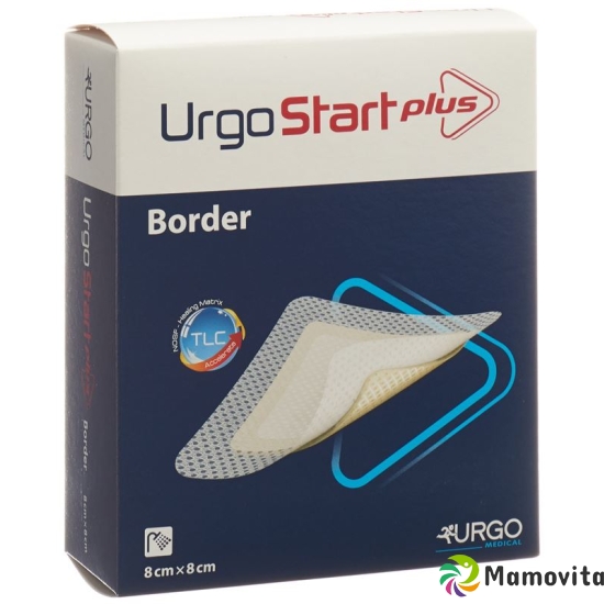 Urgostart Plus Bord Selbs Wundaufla 8x8cm 10 Stück buy online