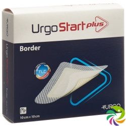 Urgostart Plus Bord Selbs Wundaufla 10x10cm 10 Stück