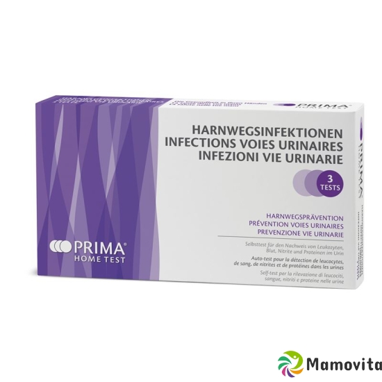 PRIMA HOME TEST Test for Urinary Tract Infections 3 pcs buy online