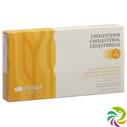 PRIMA HOME TEST Cholesterol Test 2 pcs