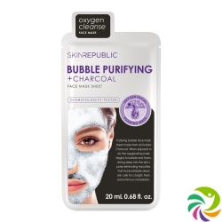 Skin Republic Bubble Purify Charcoal Face Mask Beutel