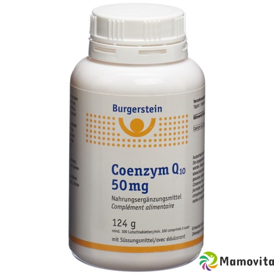 BURGERSTEIN Coenzym Q10 Lutschtablets 50 mg buy online