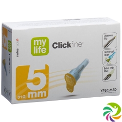 Mylife Clickfine Pen Nadeln 5mm 31g 100 Stück