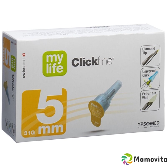 Mylife Clickfine Pen Nadeln 5mm 31g 100 Stück buy online