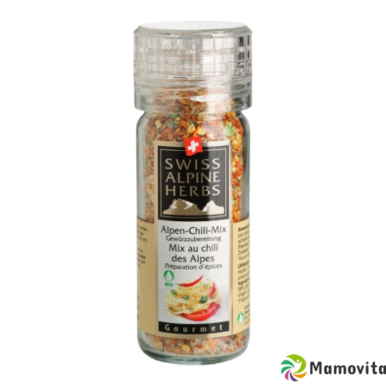 Swiss Alpine Herbs Alpen Chili Mix Knos Muehe 64g buy online