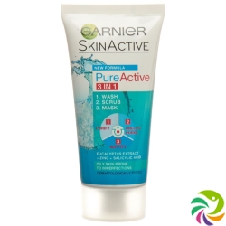 Garnier Pure Active Cleanser 3in1 Mini 150ml