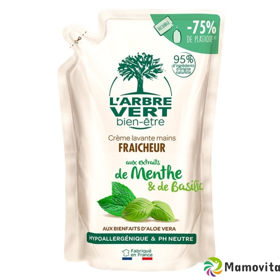 L'Arbre Vert Öko Ref Handseife Bio Minz Fr 300ml buy online