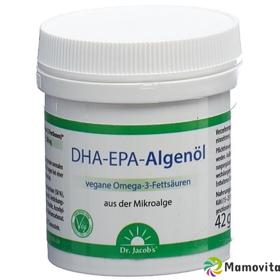 Dr. Jacob's Dha-epa-algenoel Kapseln Dose 60 Stück buy online