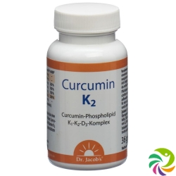 Dr. Jacob's Curcumin K2 Kapseln Dose 60 Stück