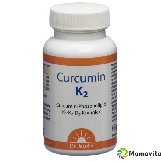 Dr. Jacob's Curcumin K2 Kapseln Dose 60 Stück buy online