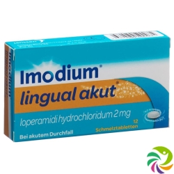 Imodium Lingual Akut Schmelztabletten 2mg 12 Stück