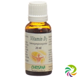 Chrisana Vitamin D3 Tropfen Pip Flasche 20ml