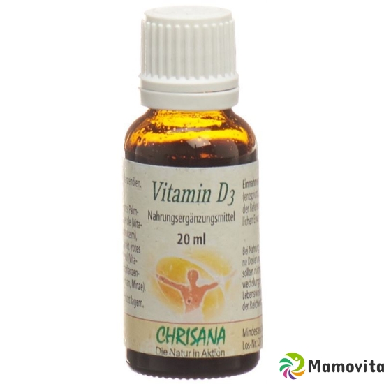 Chrisana Vitamin D3 Tropfen Pip Flasche 20ml buy online