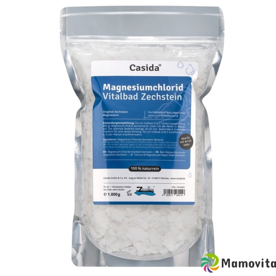 Casida Magnesiumchlorid Vitalbad Zechstein 1000g buy online