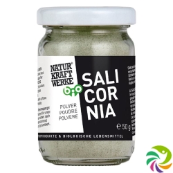 Naturkraftwerke Salicornia Pulver Bio/kba Glas 50g