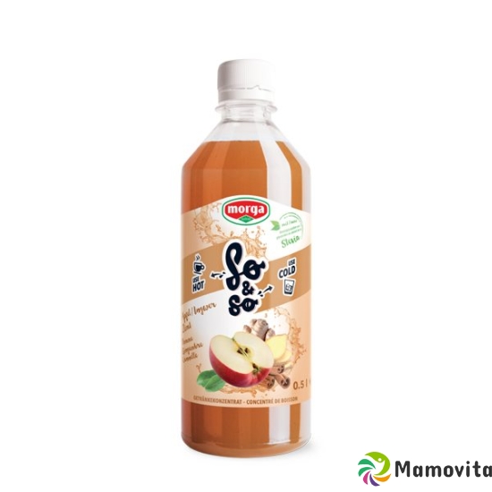 So&so Apfel-ingwer-zimt Konzentrat mit Stevia Flasche 5dl buy online