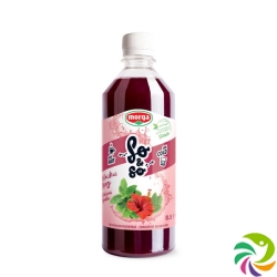 So&so Hibiskus-Minze Konzentrat mit Stevia Flasche 5dl