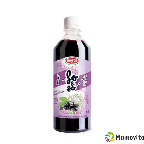 So&so Aronia-holunderblüte Konzentrat Bio Flasche 5dl buy online