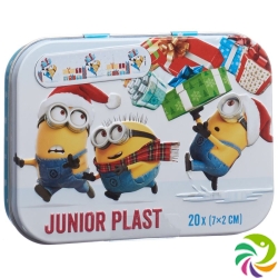 Flawa Junior Plast Strips Minions X-mas Dose 20 Stück