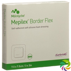 Mepilex Border Flex 7.5x7.5cm 5 Stück