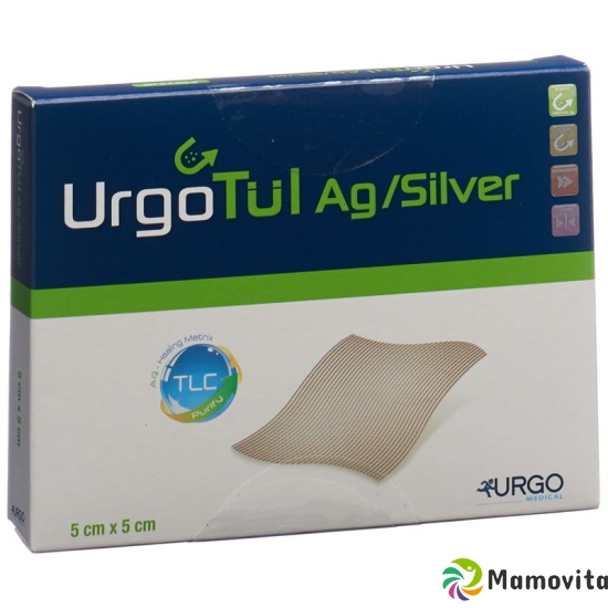 Urgotuel Silver Wundauflage 5x5cm 10 Stück buy online