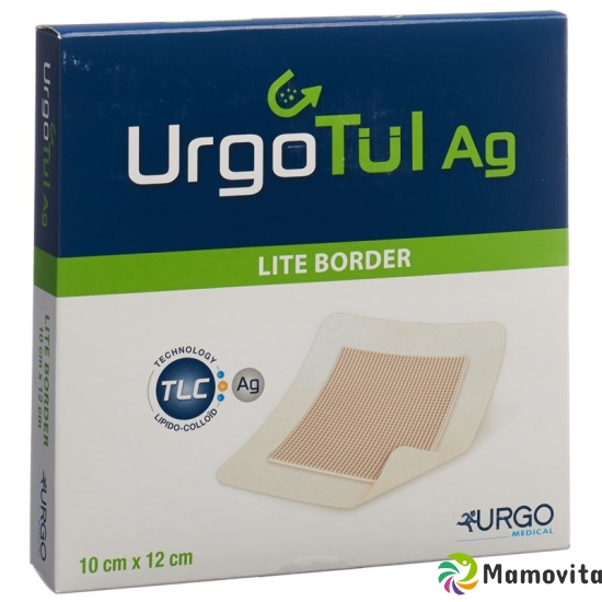 Urgotuel Ag Lite Border Wundauflage 10x12cm 10 Stück buy online