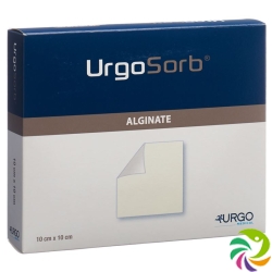 Urgosorb Calcium Alginat Kompressen 10x10cm 10 Stück