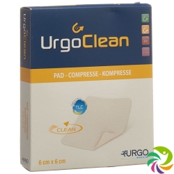 Urgoclean Kompresse 6x6cm 10 Stück