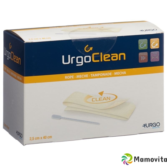 Urgoclean Tamponade 2.5x40cm 5 Stück buy online