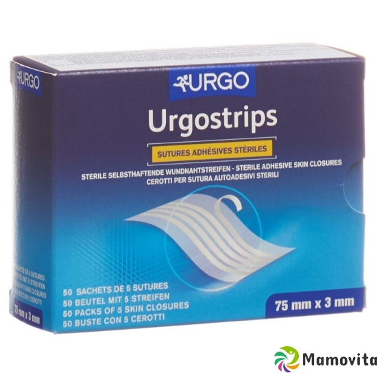 Urgostrips Wundnahtstreifen 75x3mm 50x 5 Stück buy online