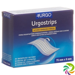 Urgostrips Wundnahtstreifen 75x6mm 50x 3 Stück