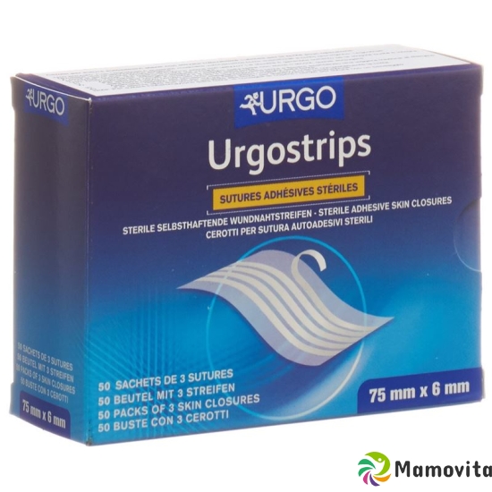 Urgostrips Wundnahtstreifen 75x6mm 50x 3 Stück buy online